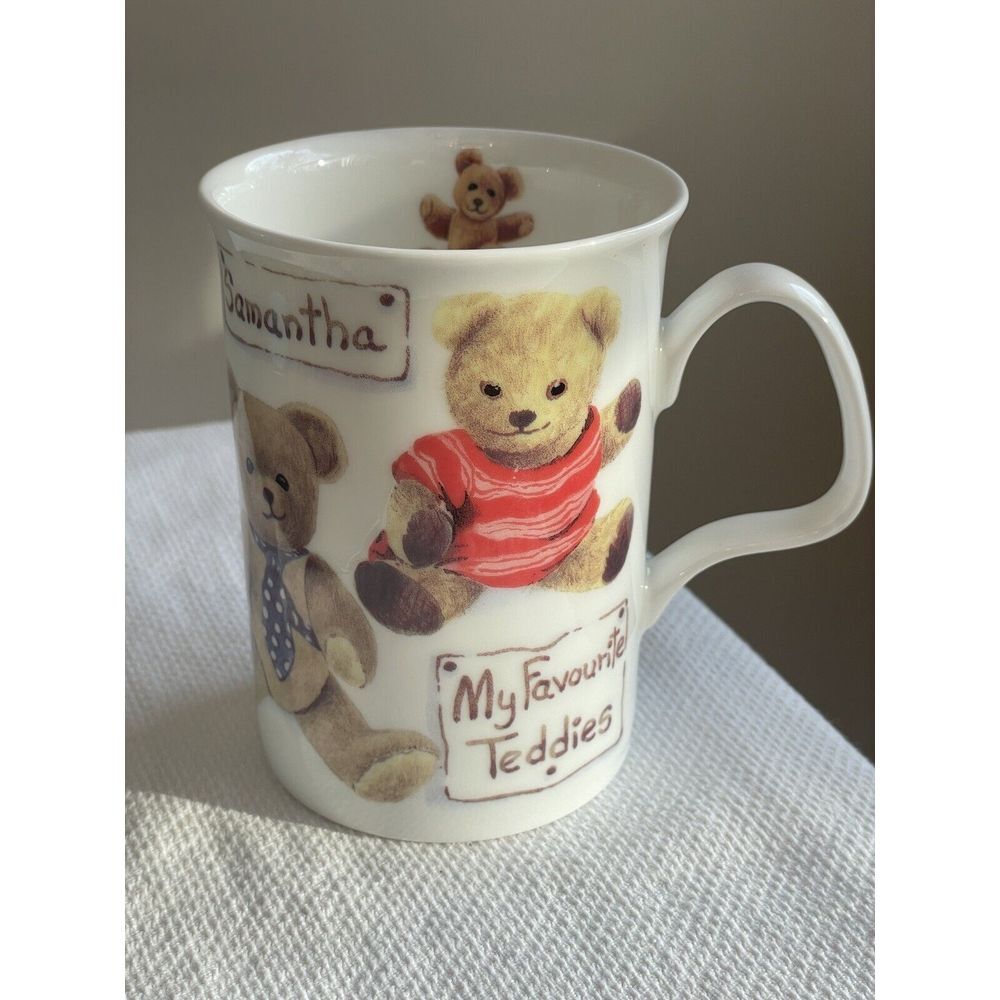 My Favourite Teddies Coffee Mug Roy Kirkham England‎ Fine Bone China Tea 1990s